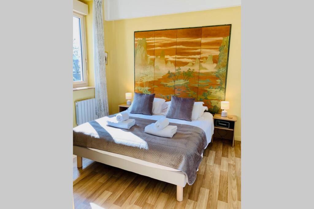 Apartamento Le Petit Blanc - Vue Sur Le Square Des Lions Beaune  Exterior foto